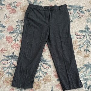 Women’s Black Herringbone Pant
